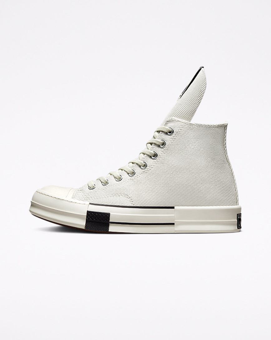 Converse x DRKSHDW DRKSTAR Chuck 70 Høye Sko Herre Hvite Svarte | 589ZODPXE