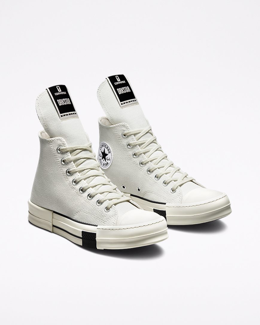 Converse x DRKSHDW DRKSTAR Chuck 70 Høye Sko Herre Hvite Svarte | 589ZODPXE