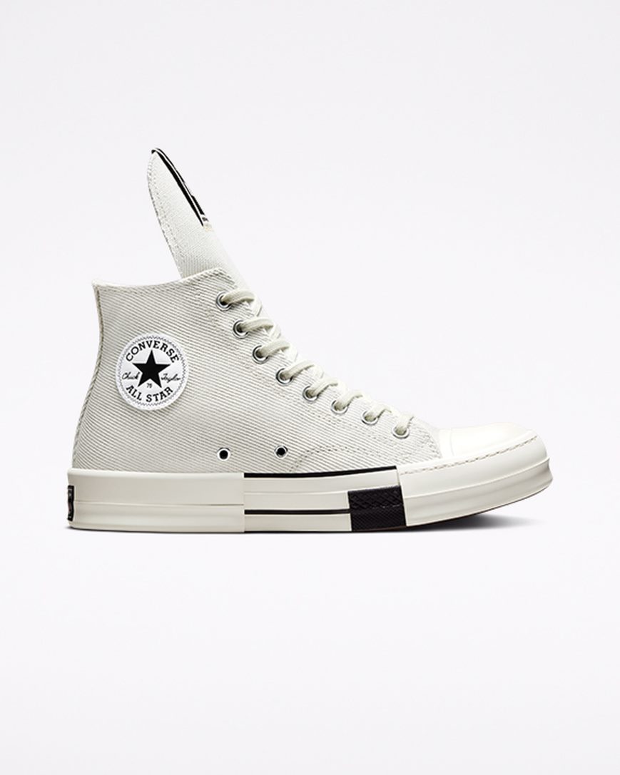 Converse x DRKSHDW DRKSTAR Chuck 70 Høye Sko Herre Hvite Svarte | 589ZODPXE