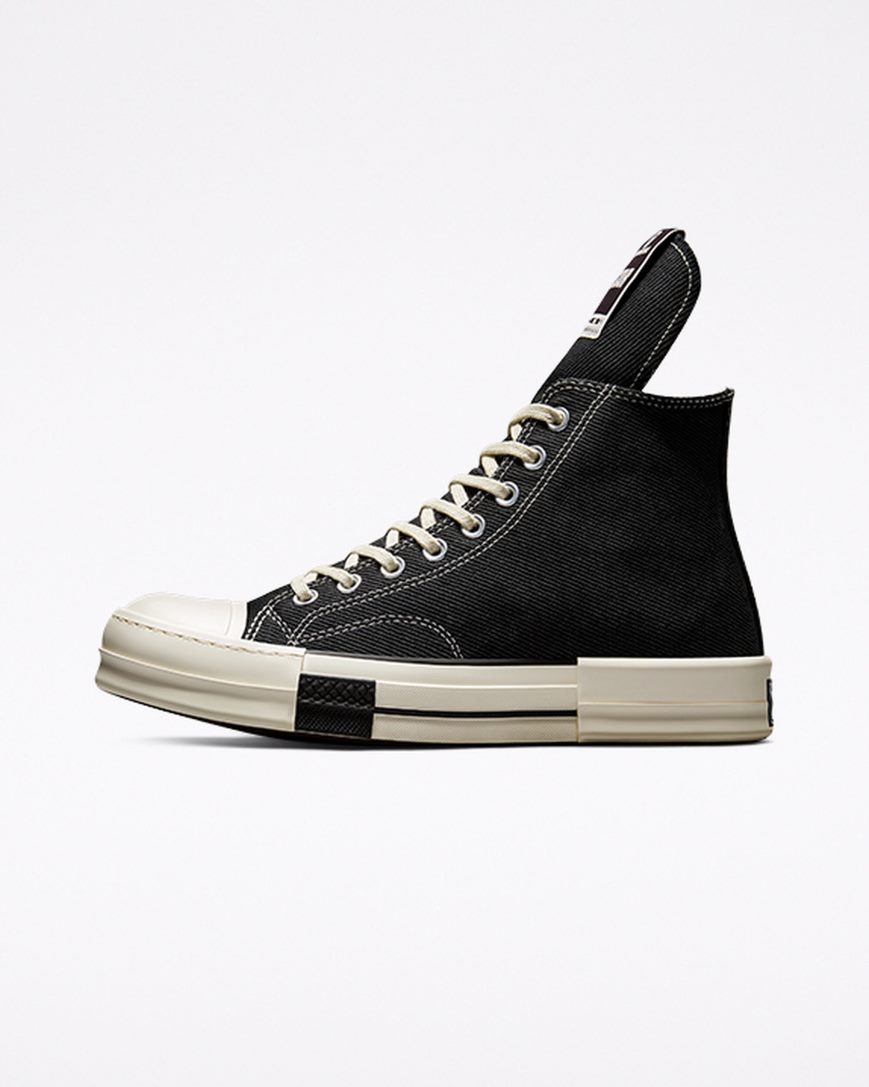 Converse x DRKSHDW DRKSTAR Chuck 70 Høye Sko Herre Svarte | 897RDWGAT