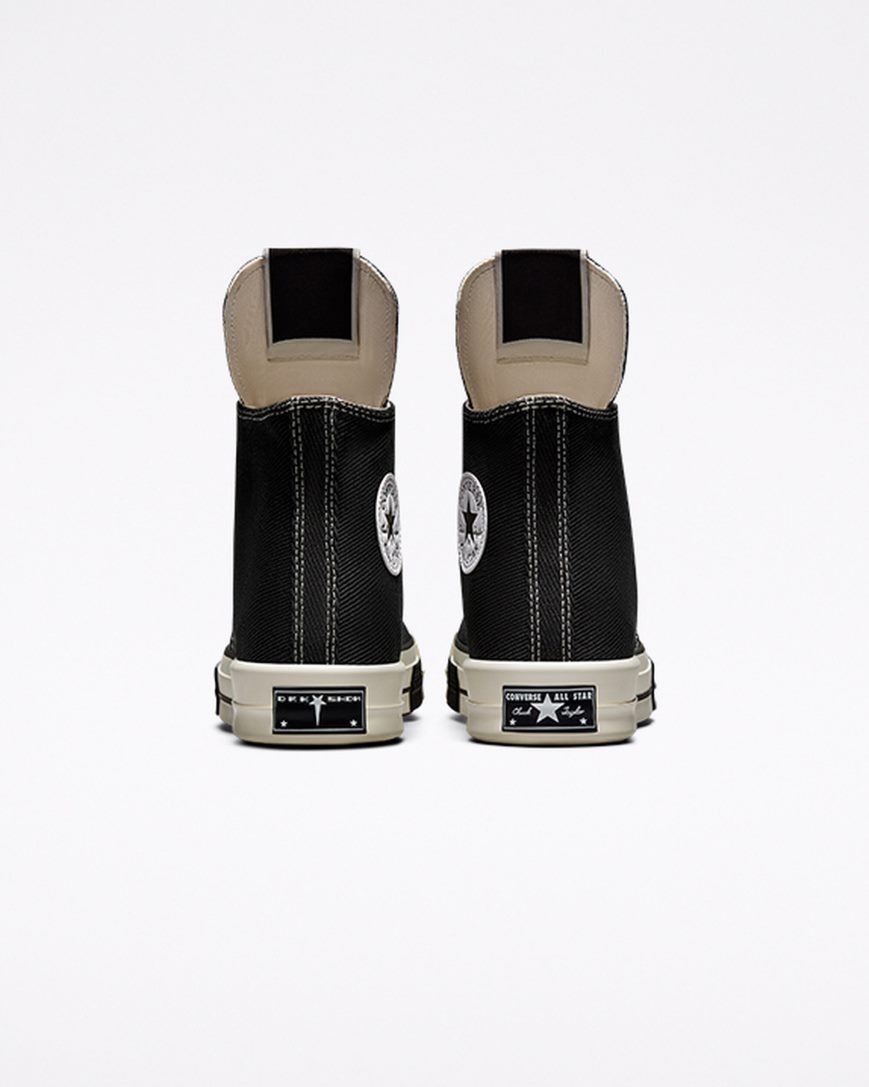 Converse x DRKSHDW DRKSTAR Chuck 70 Høye Sko Herre Svarte | 897RDWGAT