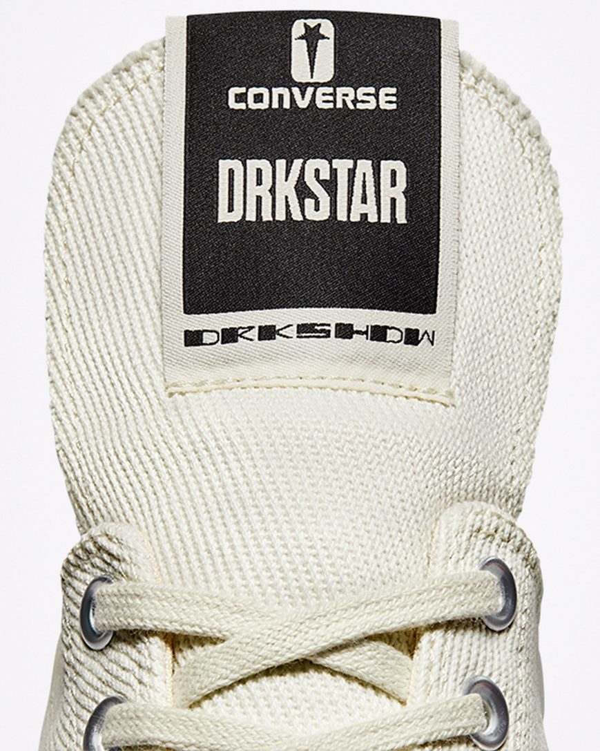 Converse x DRKSHDW DRKSTAR Chuck 70 Lave Sko Herre Hvite Svarte | 872WXRIZE