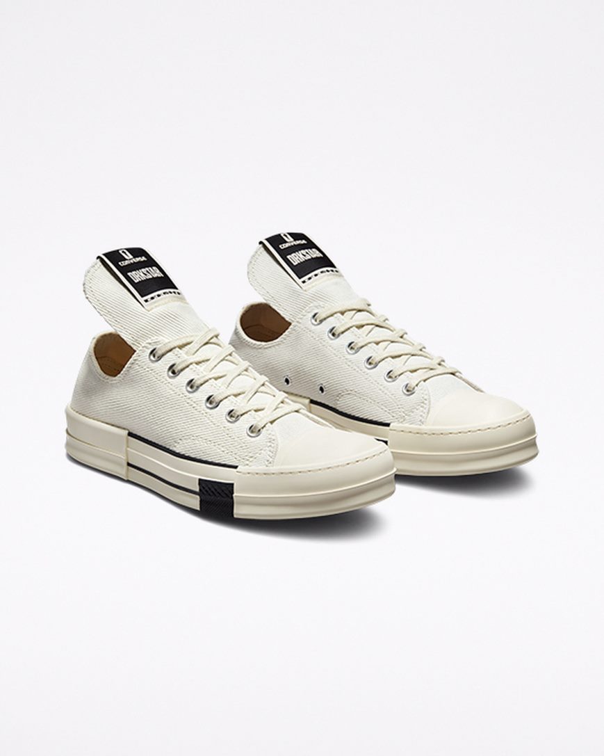 Converse x DRKSHDW DRKSTAR Chuck 70 Lave Sko Herre Hvite Svarte | 872WXRIZE