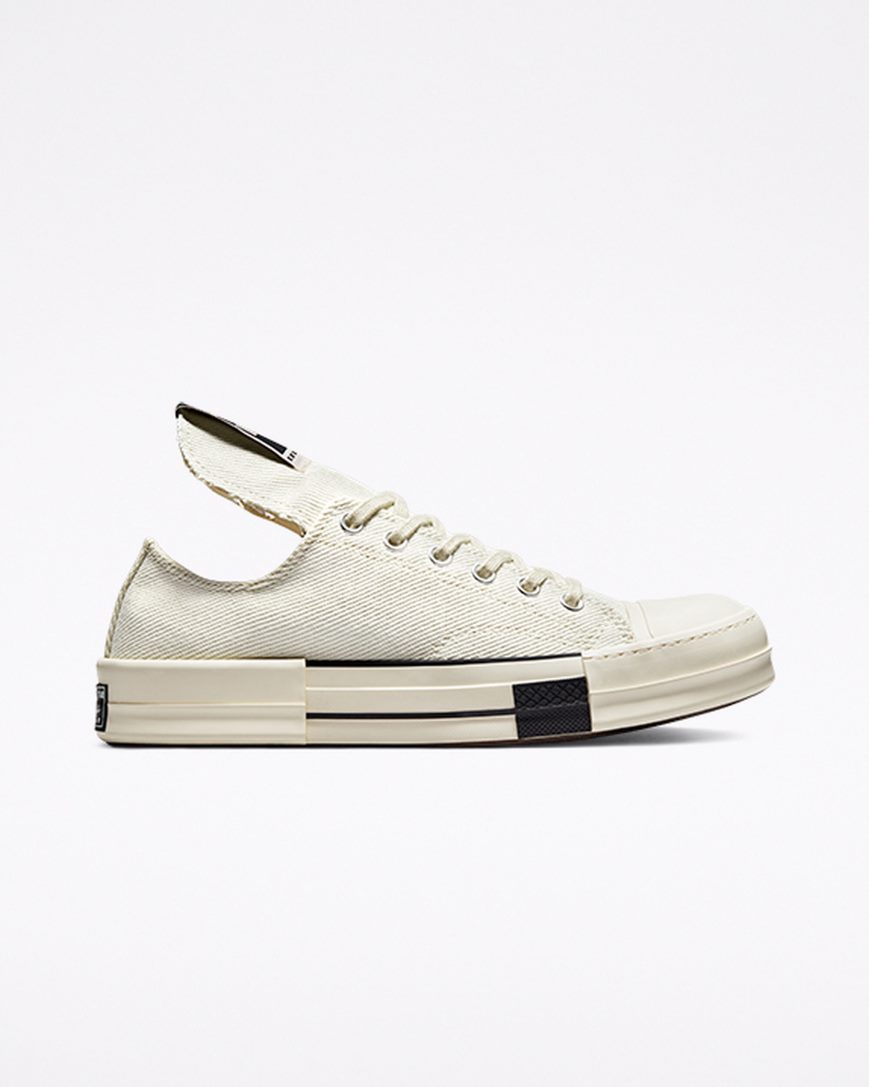 Converse x DRKSHDW DRKSTAR Chuck 70 Lave Sko Herre Hvite Svarte | 872WXRIZE