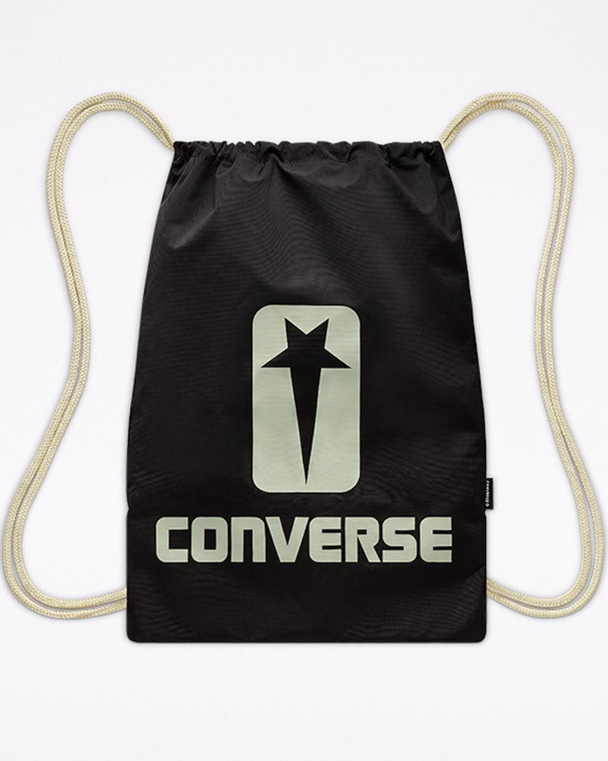 Converse x DRKSHDW Drawstring Vesker Herre Svarte | 528RXFSYB
