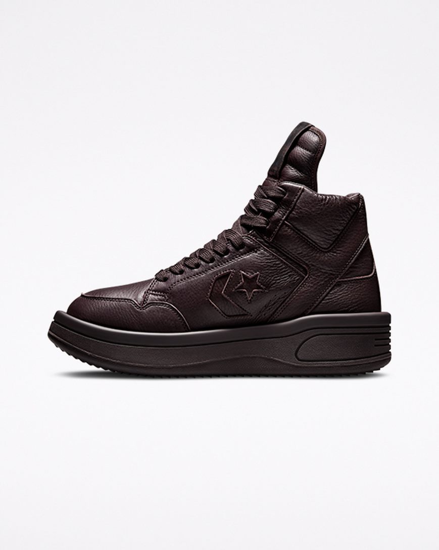 Converse x DRKSHDW TURBOWPN Høye Sko Herre Sjokolade | 607LBTCAO
