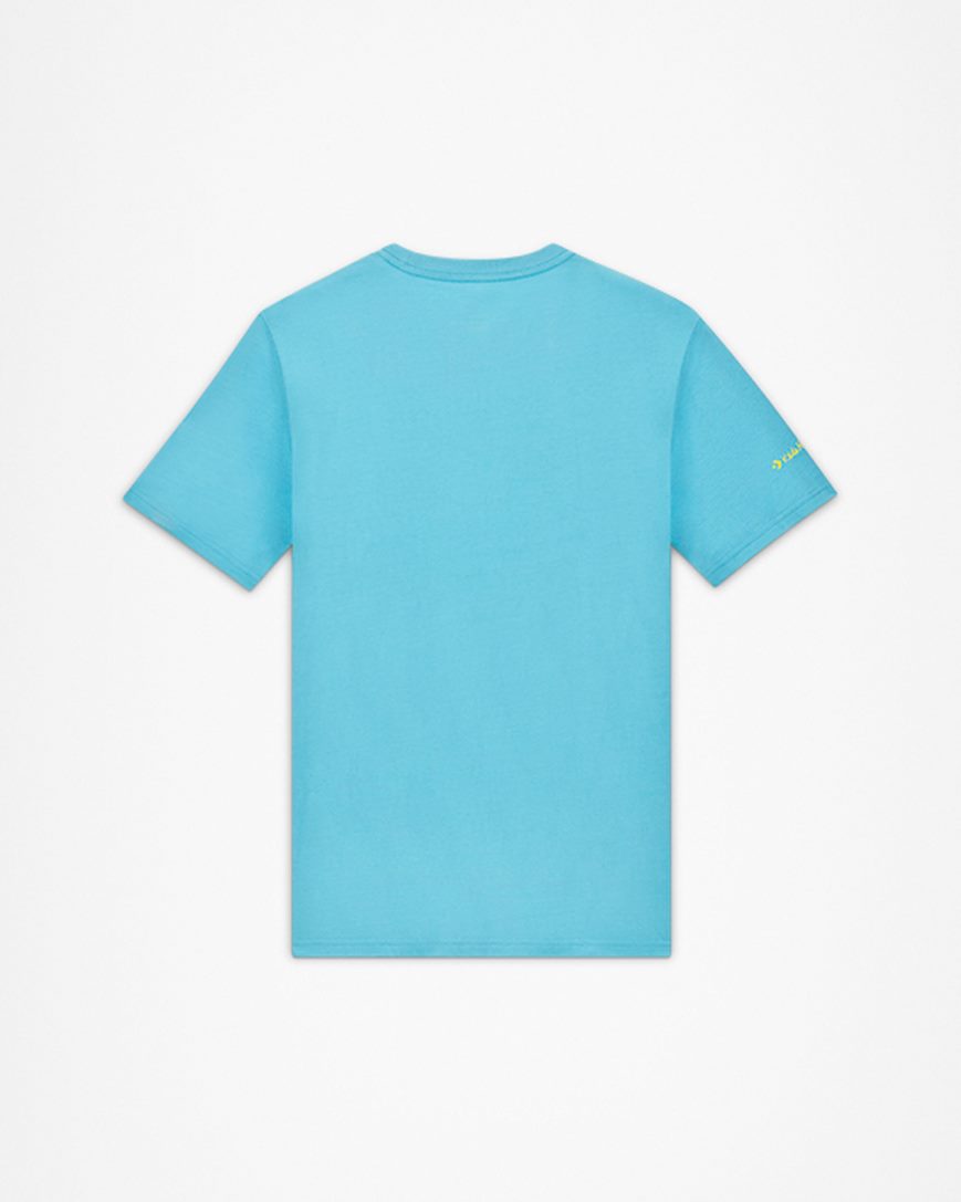 Converse x Keith Haring Alien T-Shirts Dame Blå | 782EMPYFW