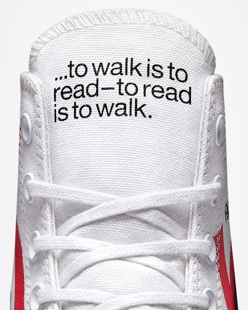 Converse x Patta x Experimental Jetset Chuck 70 Høye Sko Herre Hvite Rød Blå | 963NJWLMD